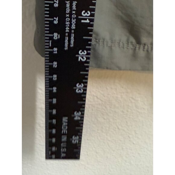 REI UPF 50 Women's Convertible‎ Cargo Hiking Pants Size 16 T Army Green Shorts - Picture 9 of 12